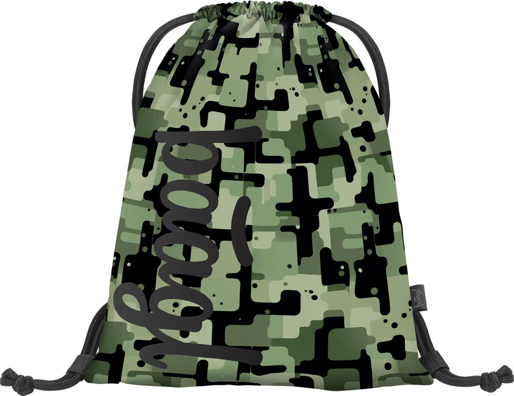 BAAGL GREEN Gymsack, zelená, velikost