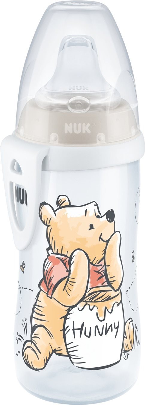 NUK láhev Active Cup, 300 ml - Medvídek Pú