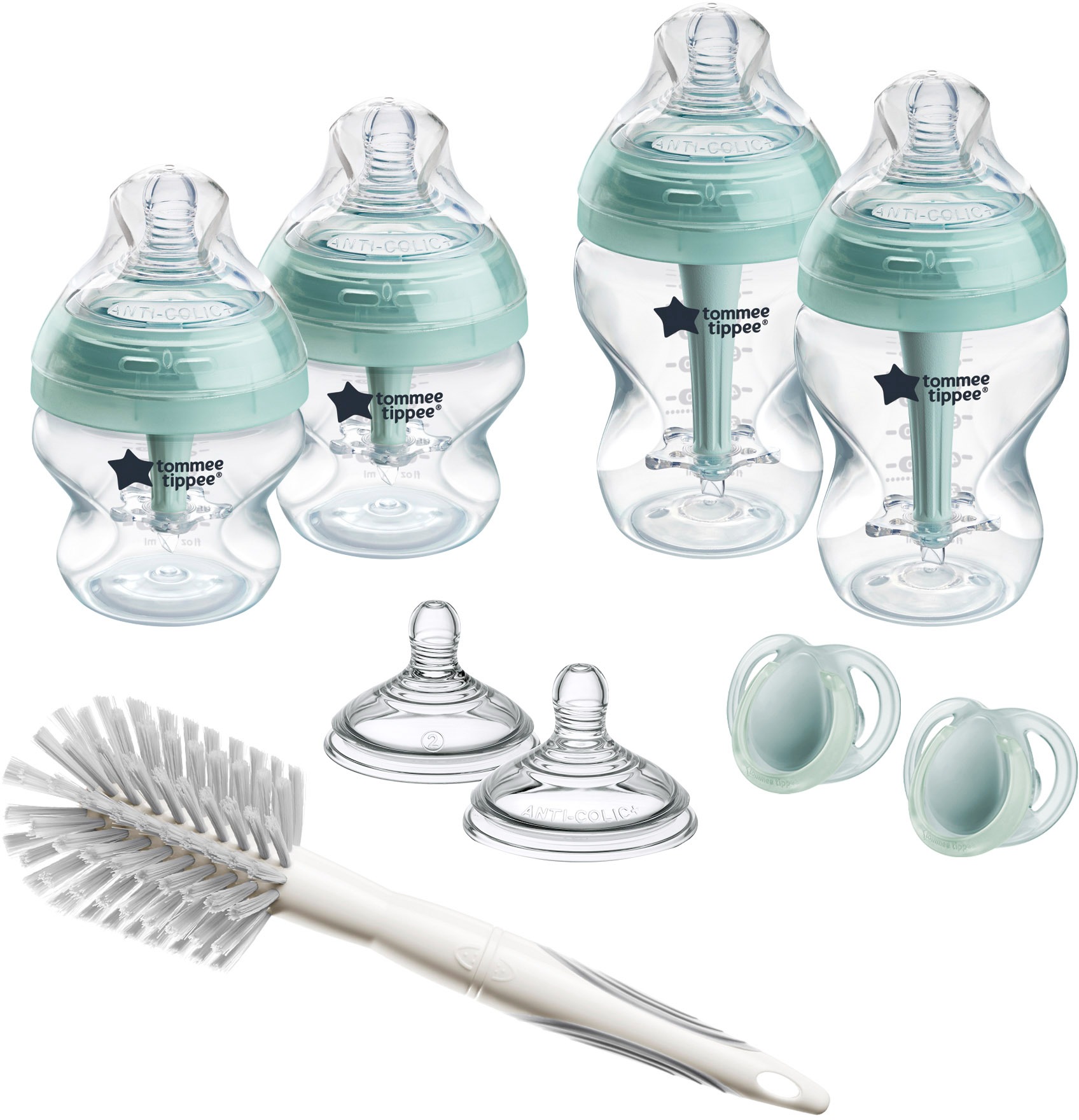 Tommee Tippee ADVANCED ANTI-COLIC Novorozenecký starter kit samosterilizačních lahviček 0m+