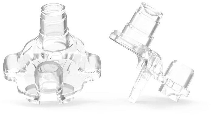 TWISTSHAKE Silikonový ventil do lahví s pítky, 2 ks