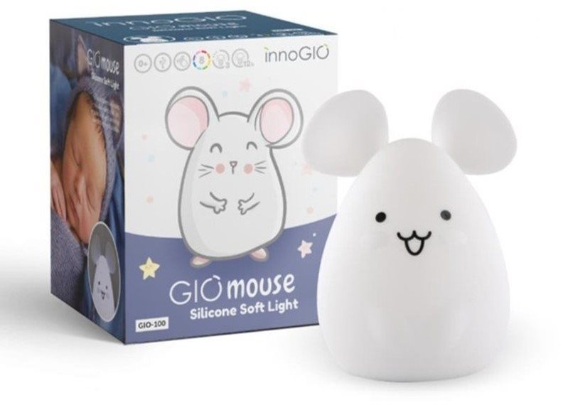 Lampička InnoGIO MOUSE midi v dětském pokoji