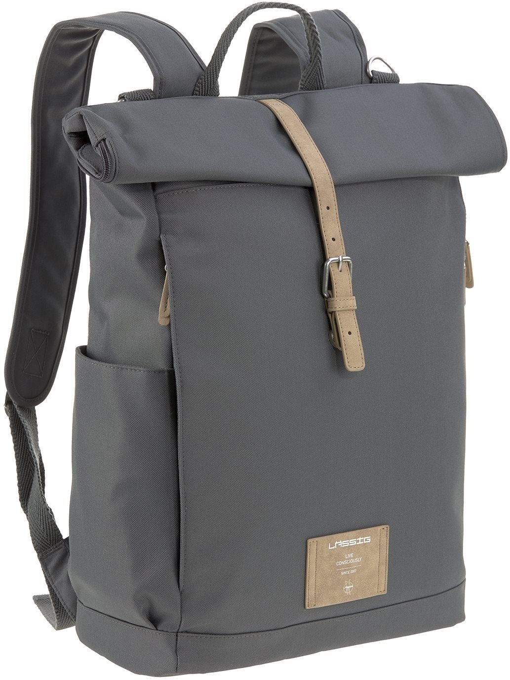 Lässig  Green Label Rolltop Backpack anthracite