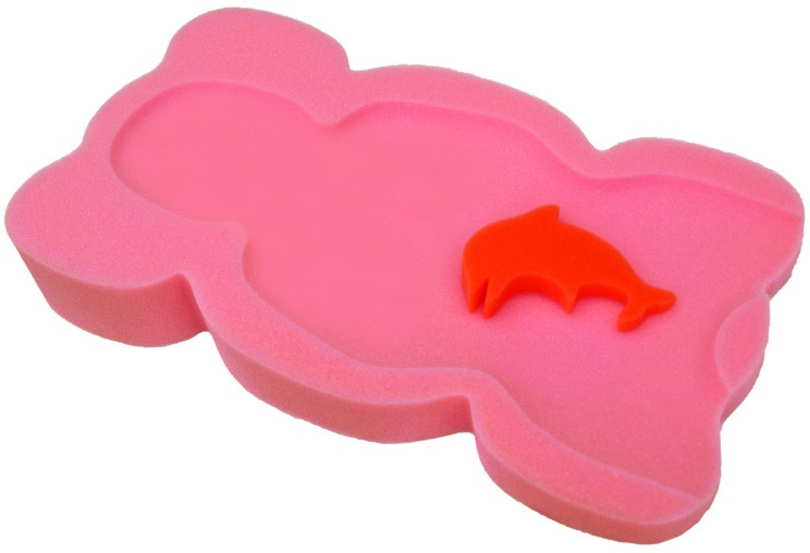 TEGA Baby Pěnové lehátko UNI KOLOR - růžová