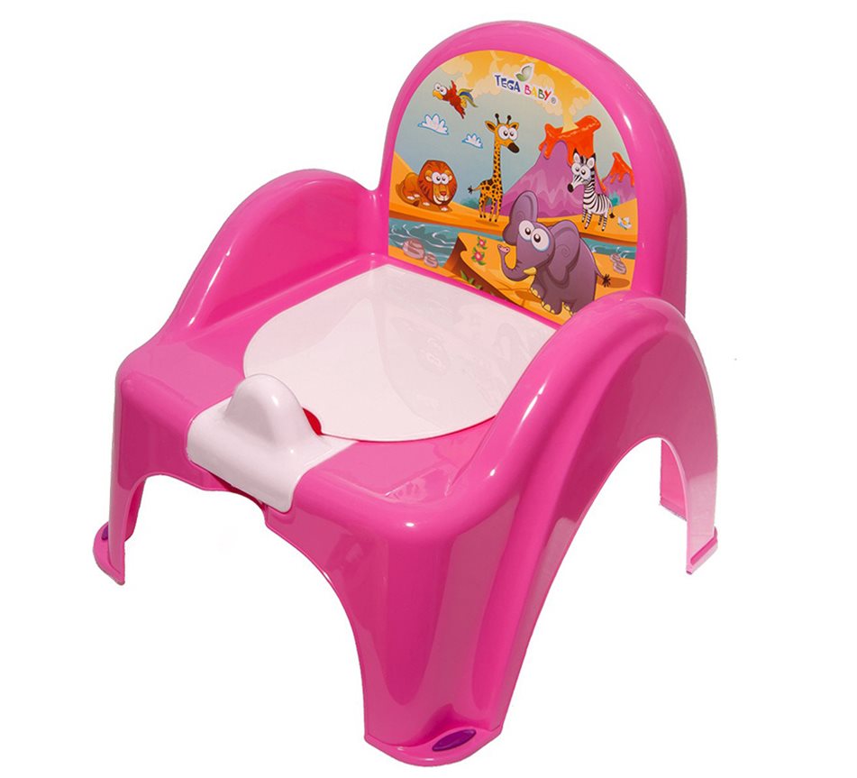 TEGA Baby Nočník / židlička - růžová