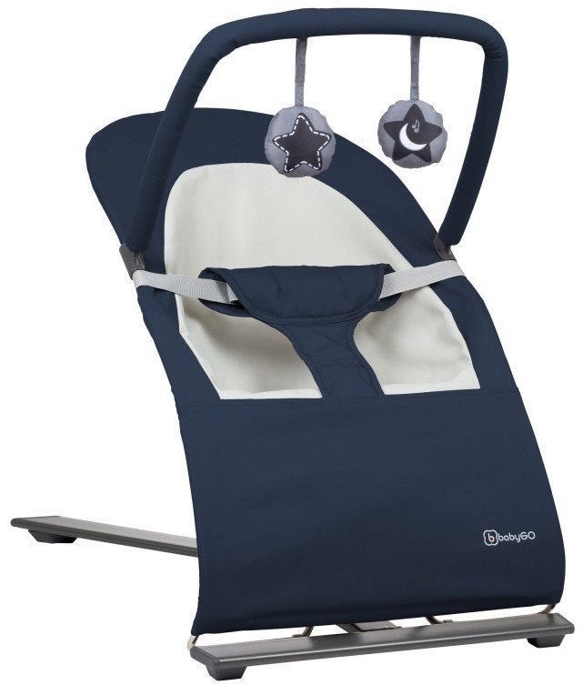 BabyGO lehačka FANCY modrá