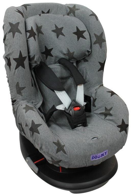 Dooky potah Seat Cover Group 1 Grey Stars