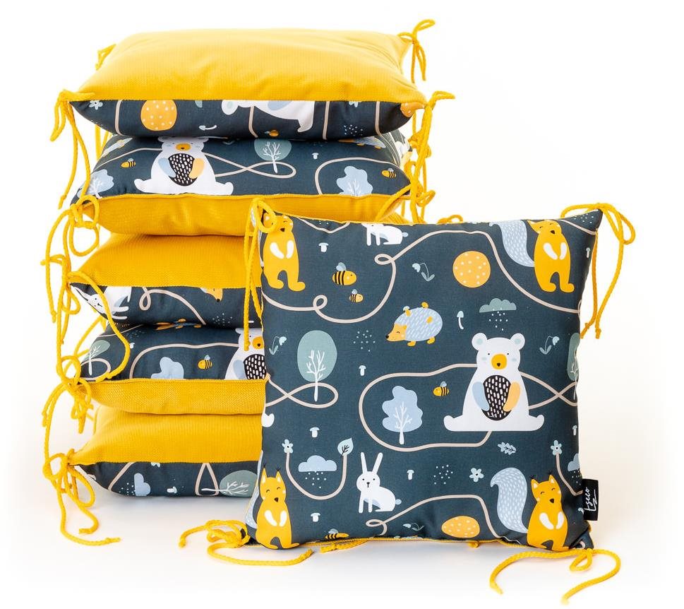 T-TOMI Polštářkový mantinel, animal friends