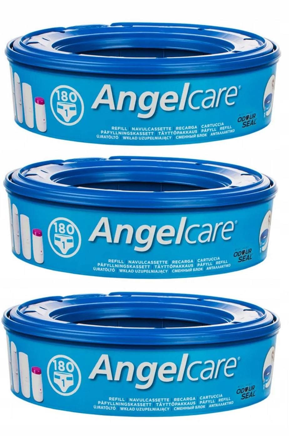 ANGELCARE náhradní kazety na pleny 3 ks
