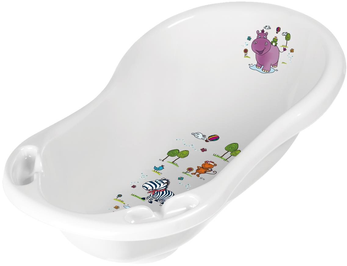 KEEEPER Vanička 84 cm "Hippo" se zátkou bílá