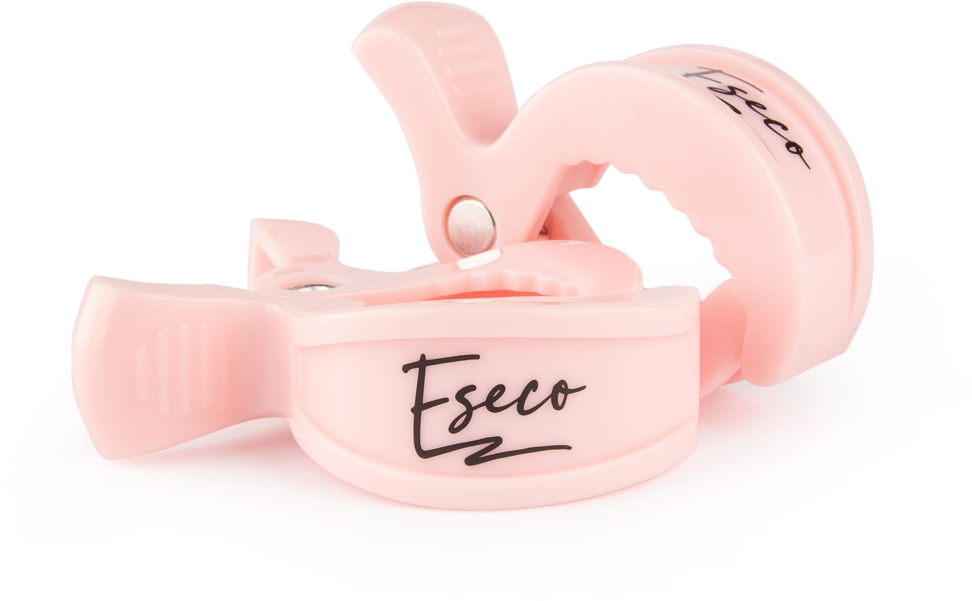 Eseco Klip na kočárek pastel pink