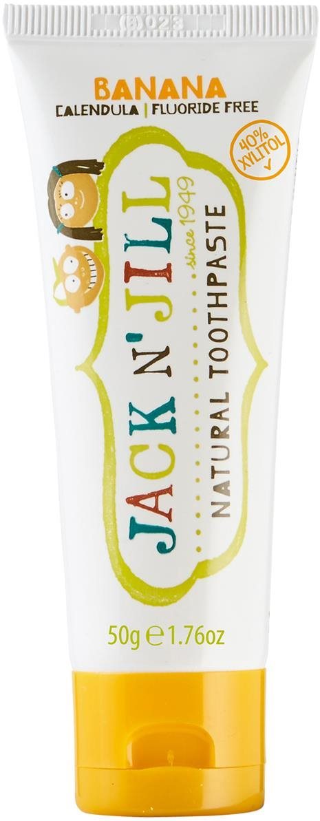 Jack N' Jill Přírodní zubní pasta Organic BANÁN 50 g