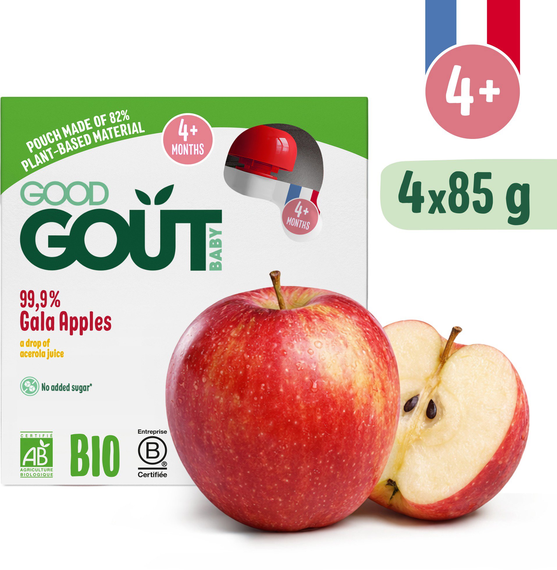 Good Gout BIO Jablko 4× 85 g