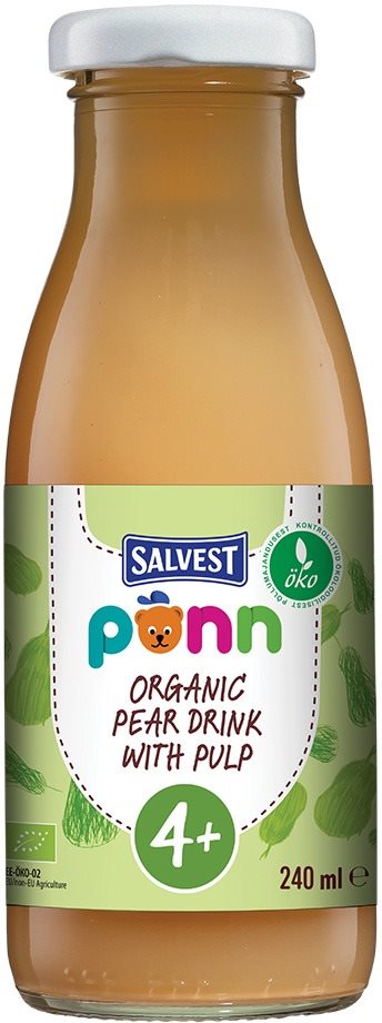 SALVEST Ponn BIO Hrušková šťáva s dužinou (240 ml)