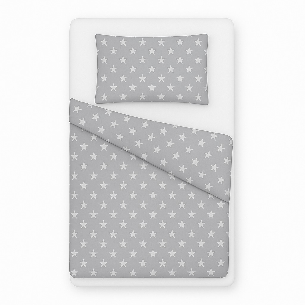BabyTýpka 3-dílná sada povlečení - Stars White