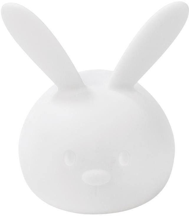 Noční světýlko Nattou světýlko noční silikonové se senzorem pláče Lapidou zajíček