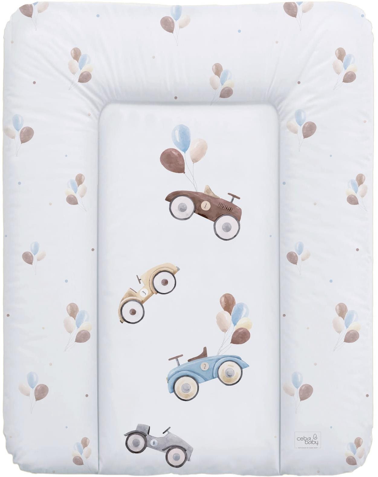 Ceba Baby podložka na komodu měkká - Retro Cars
