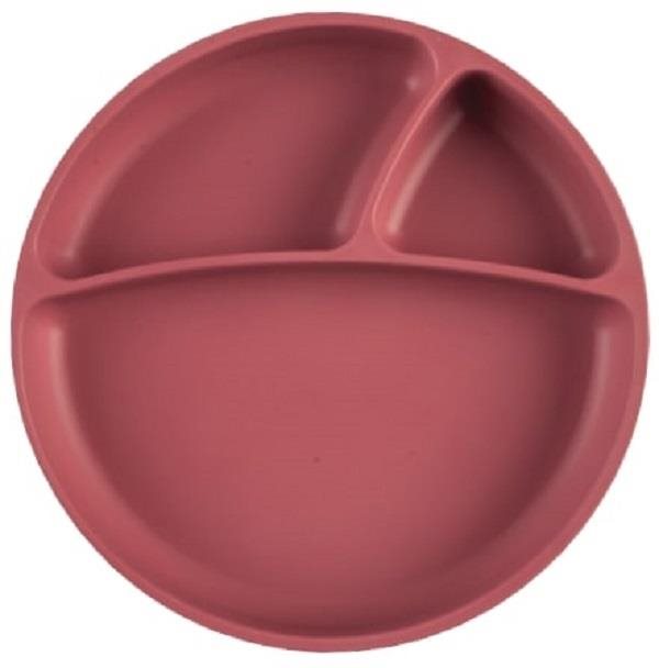 MINIKOIOI Dělený silikonový s přísavkou - Rose