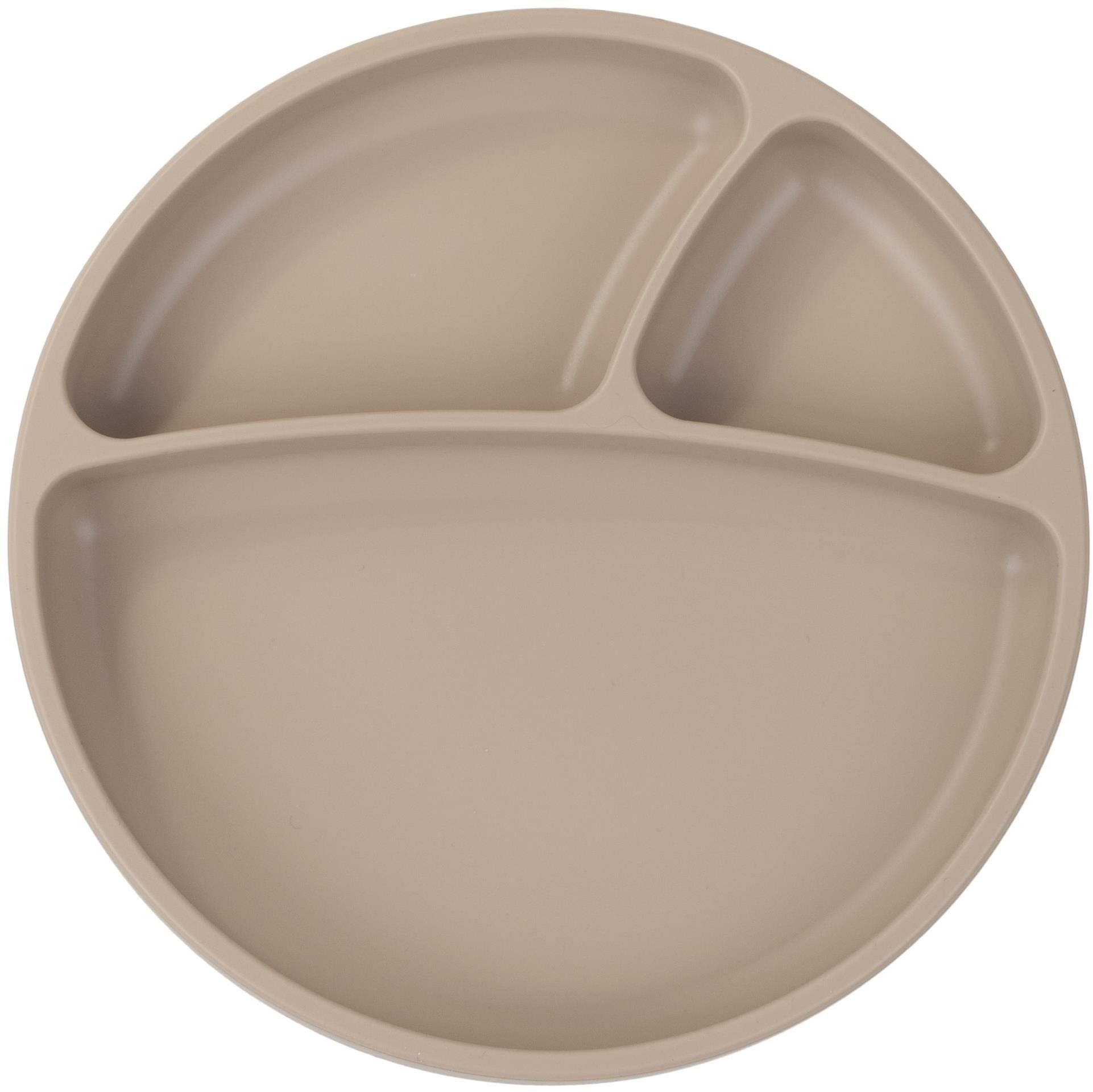 MINIKOIOI Dělený silikonový s přísavkou - Bubble Beige