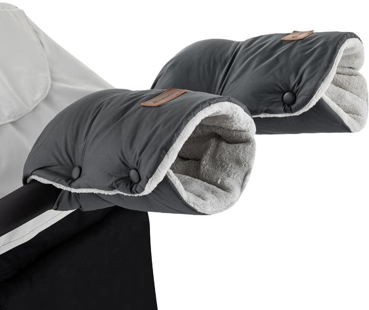 PETITE&MARS Rukavice Jasie Charcoal Grey