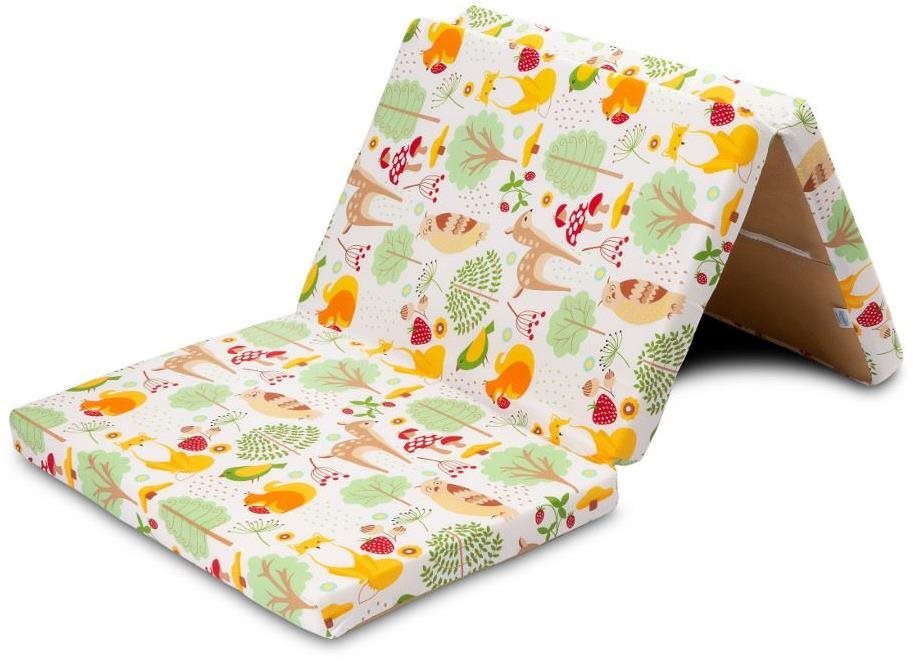 Sensillo dětská skládací matrace do postýlky Les 60 × 120 cm