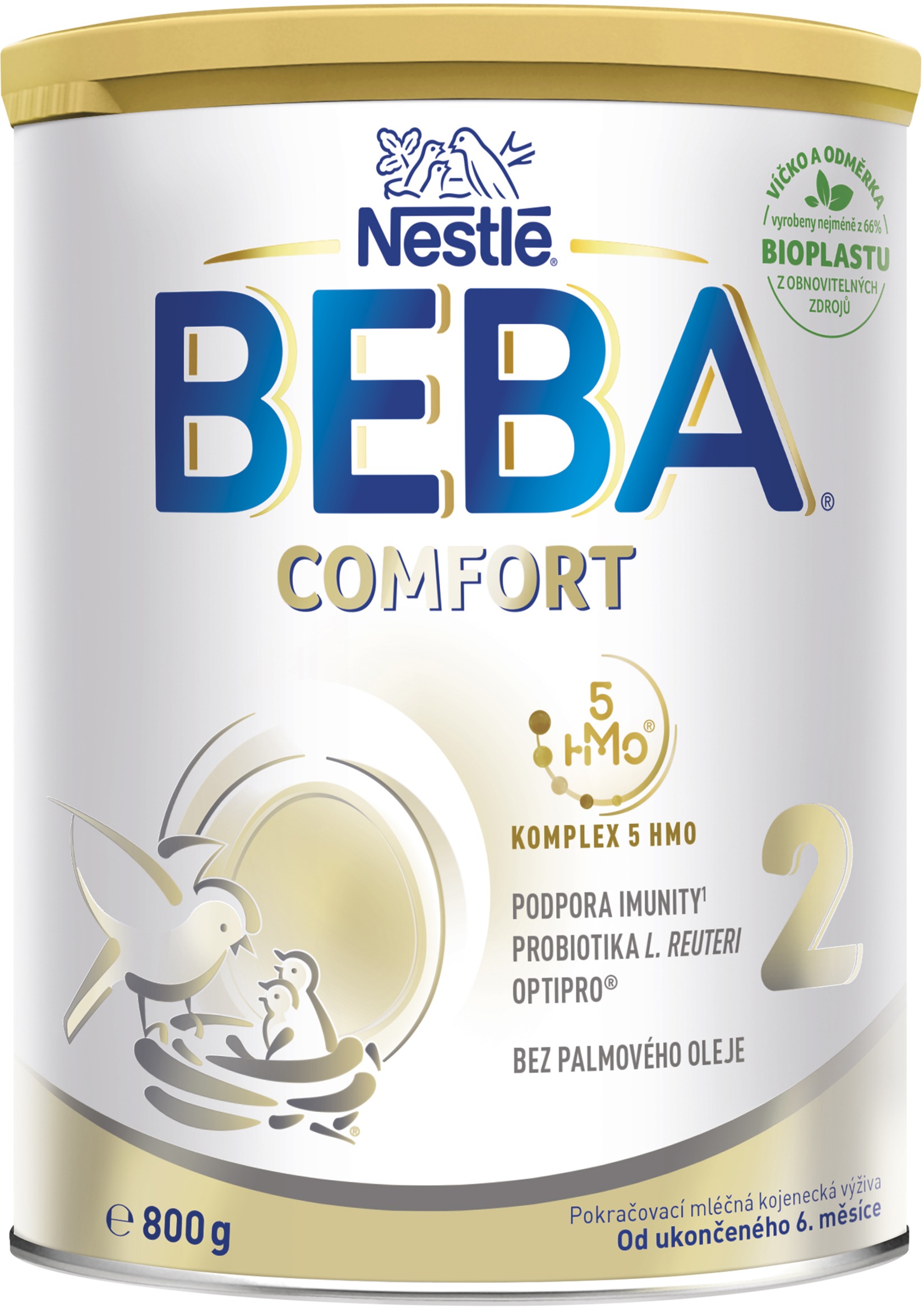 BEBA COMFORT 2, 5 HMO, pokračovací kojenecké mléko, 800 g