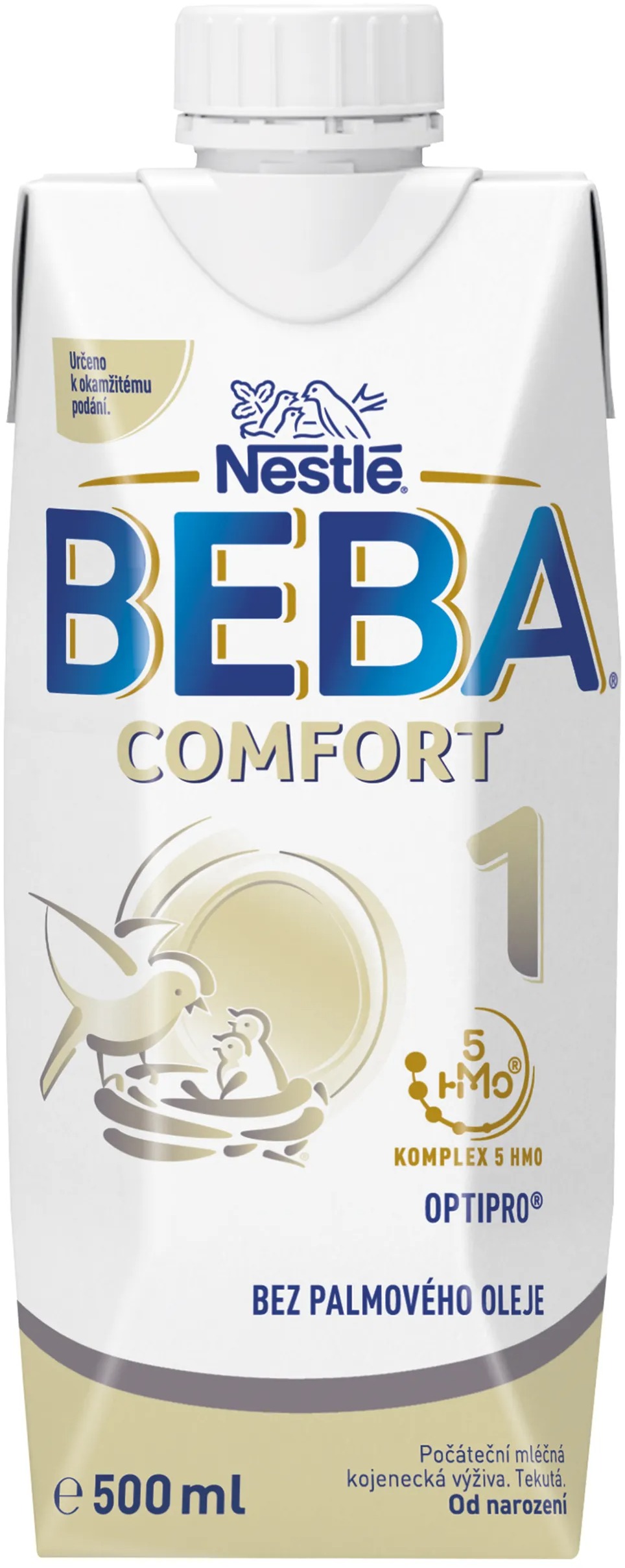 BEBA COMFORT 1, 5 HMO, tekuté počáteční mléko, 500 ml