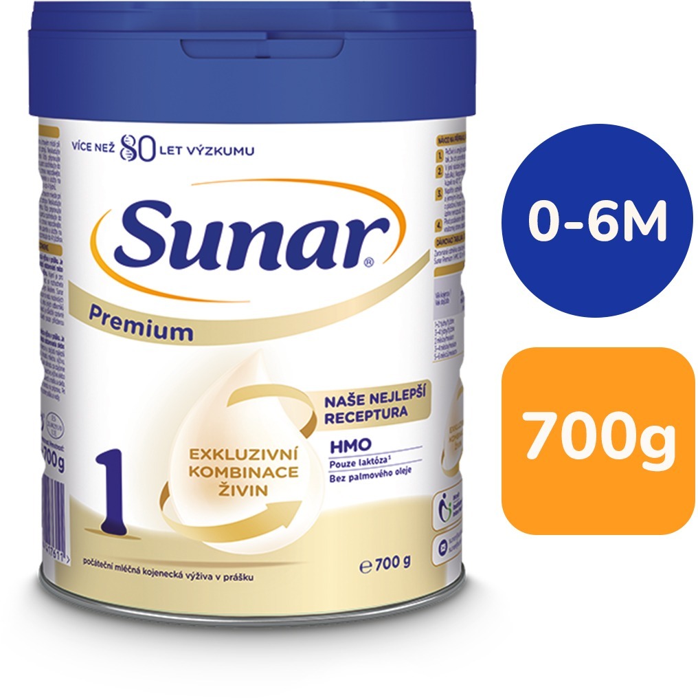 Sunar Premium 1, HMO 700 g