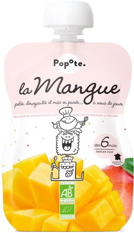 POPOTE BIO mango 120 g