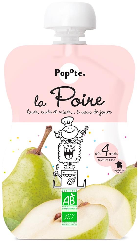POPOTE BIO hruška 120 g