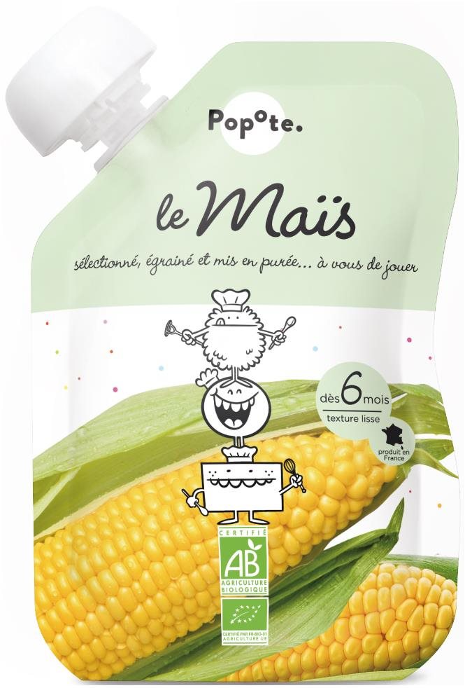 POPOTE BIO sladká kukuřice 120 g