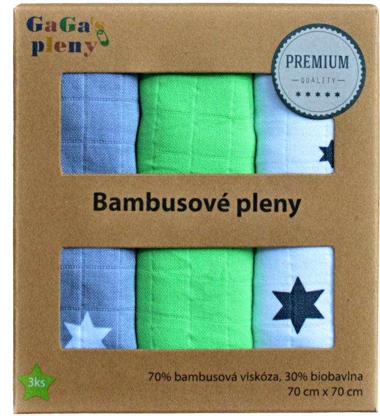 GaGa's Bambusové pleny Premium Quality - bambus/biobavlna