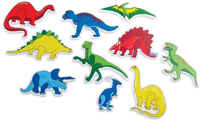 EDUSHAPE kouzelné vodolepky dinosauři