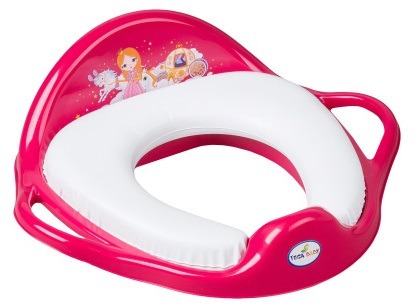 TEGA Dětské sedátko na WC měkké - Malá princezna