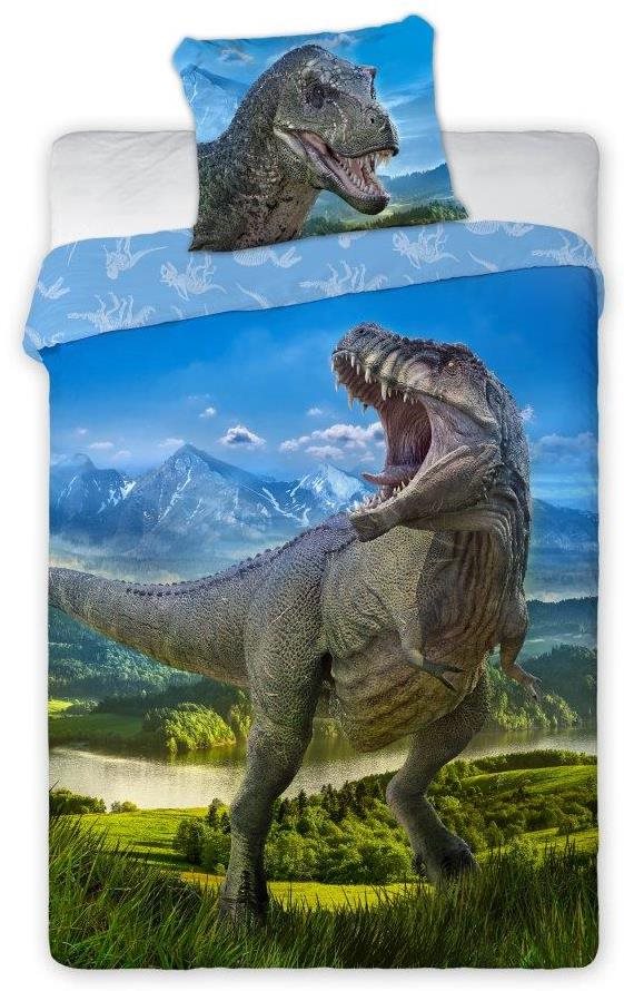 FARO balvněné povlečení T-Rex 001, 140×200 cm