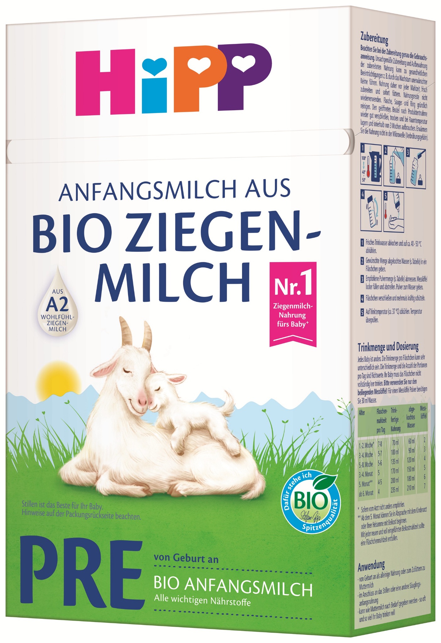 HiPP 1 BIO kozí mléko 400 g