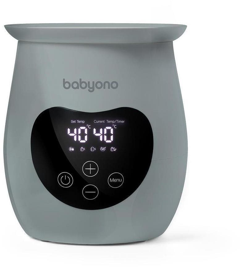 BabyOno Honey elektrický ohřívač a sterilizátor potravin šedý