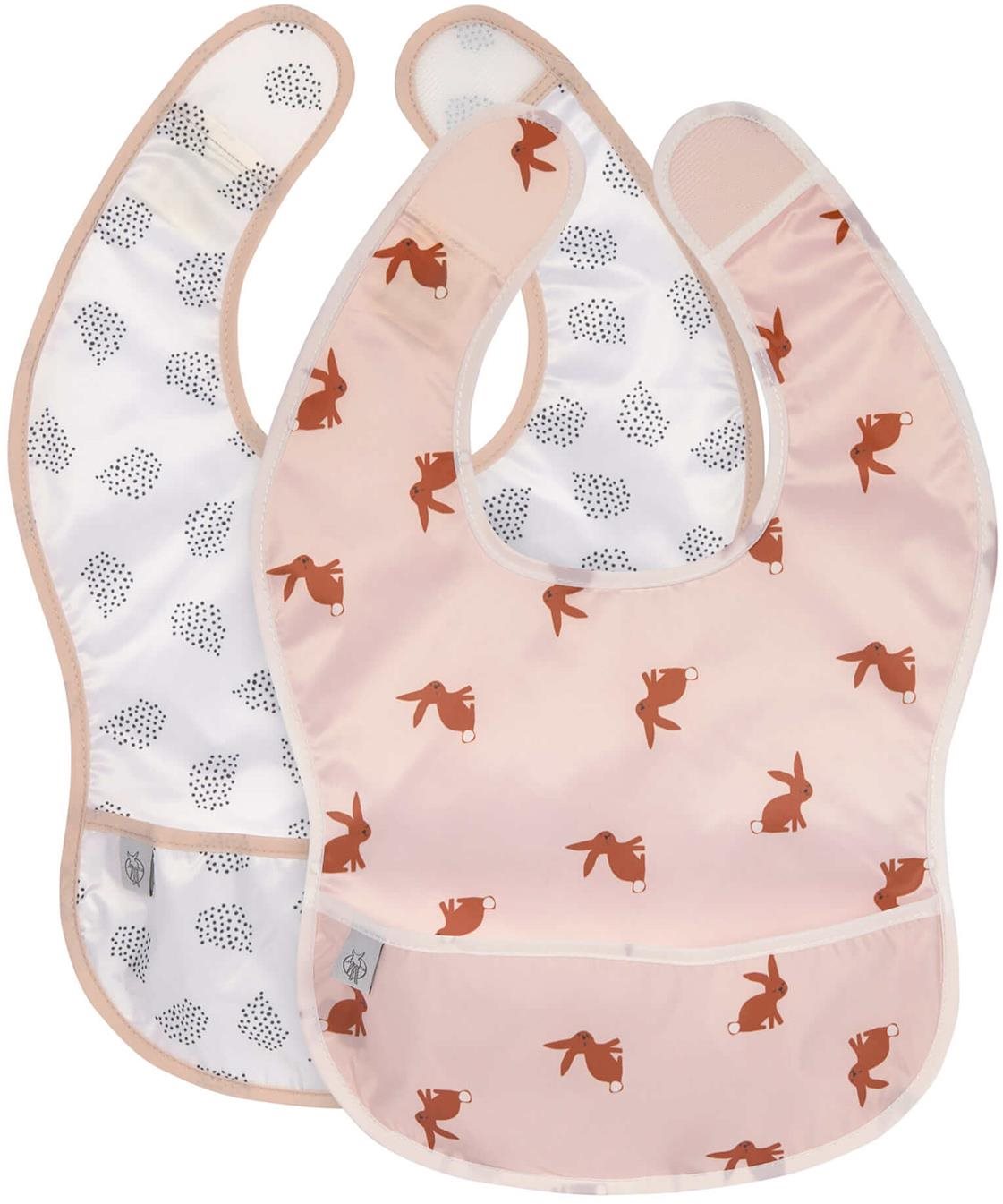 Lässig Lightweight Bib Little Forest Rabbit, 2 ks