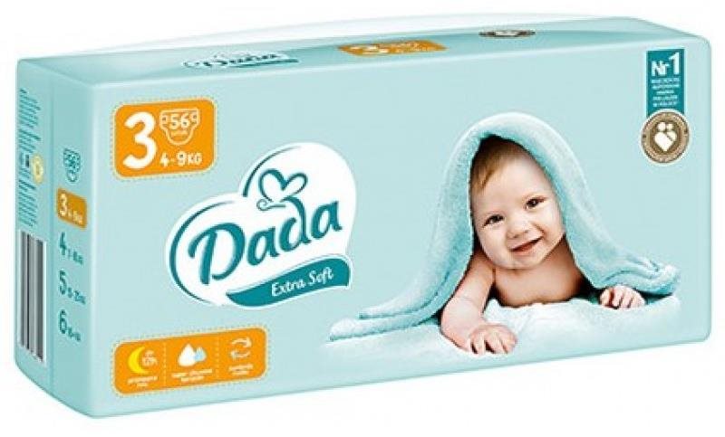 DADA Extra Soft vel. 3 (56 ks)