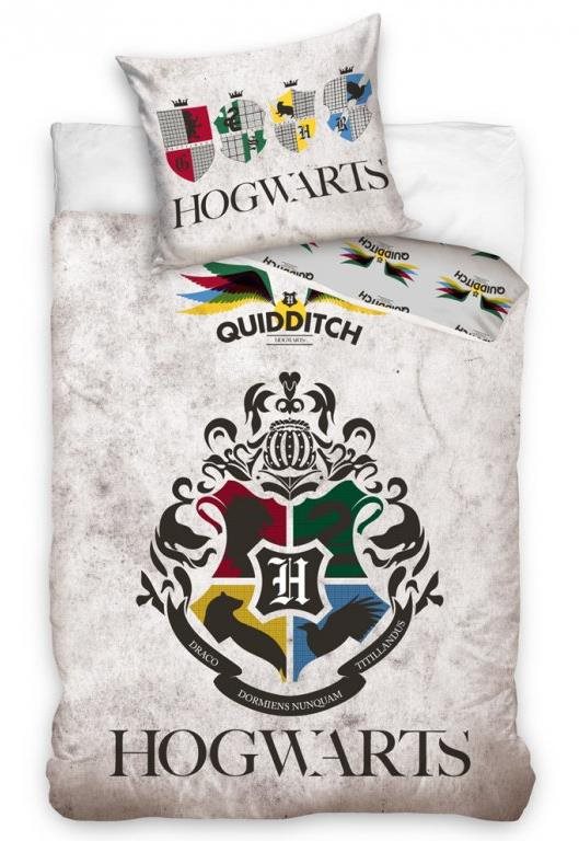 CARBOTEX povlečení Harry Potter famfrpálové týmy 140×200 cm