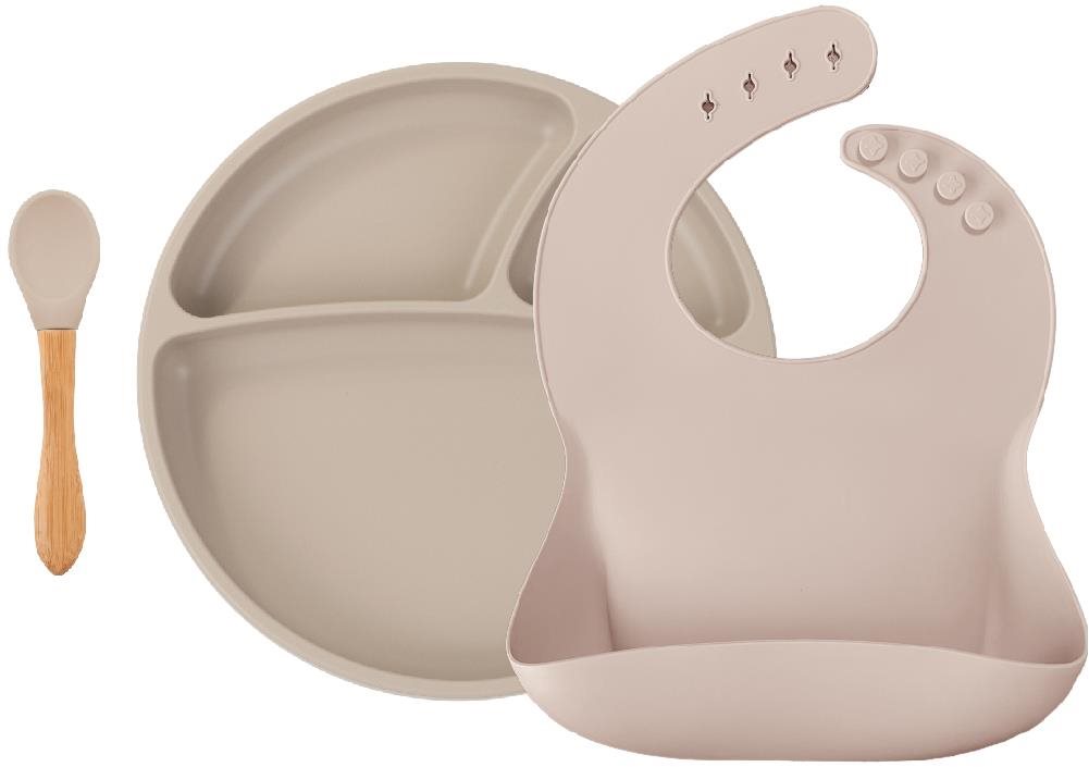 MINIKOIOI set na stolování BLW II, Bubble Beige