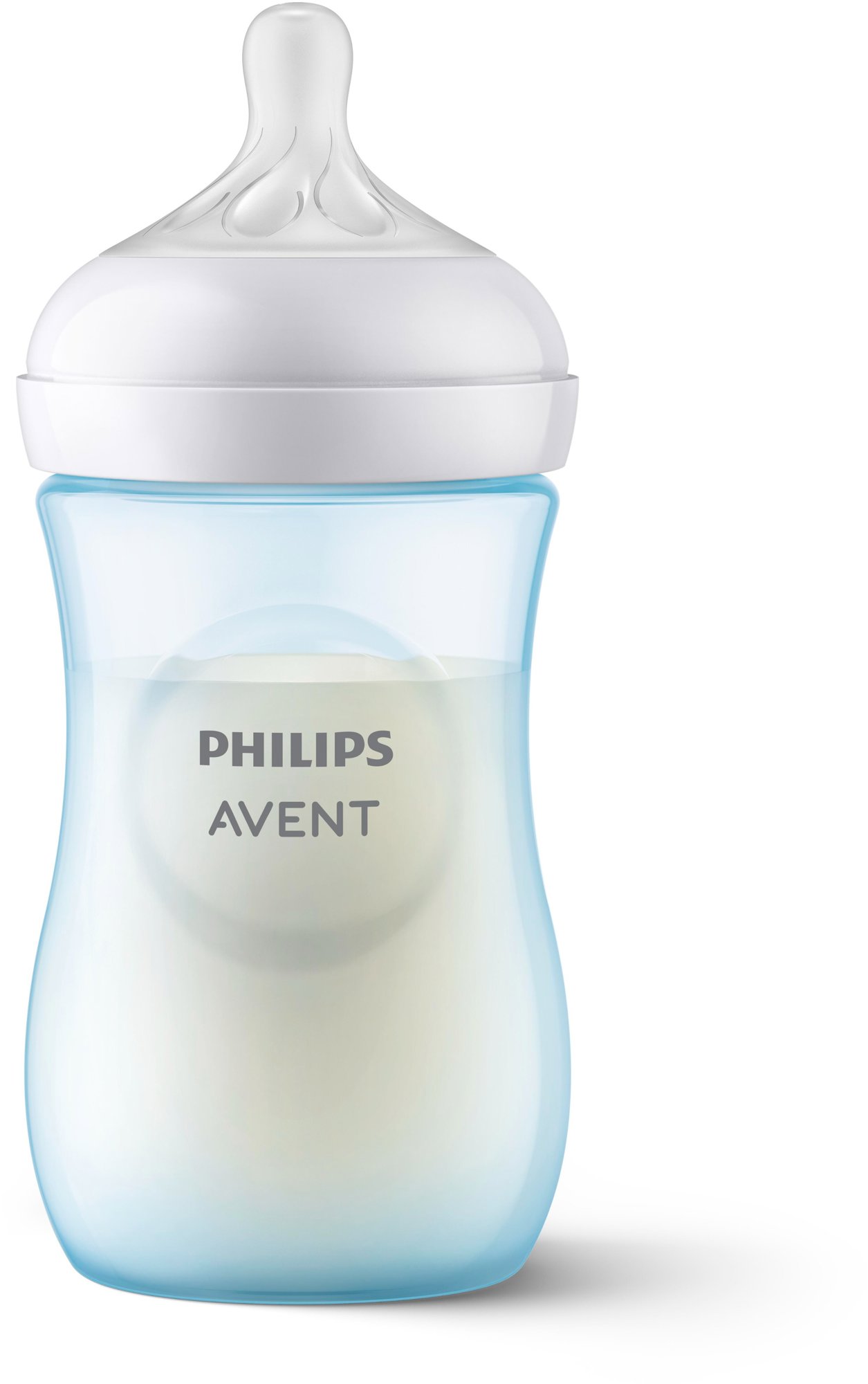 Philips AVENT SCY903/21 Láhev Natural Response 260 ml, 3-6m, 1 ks, modrá