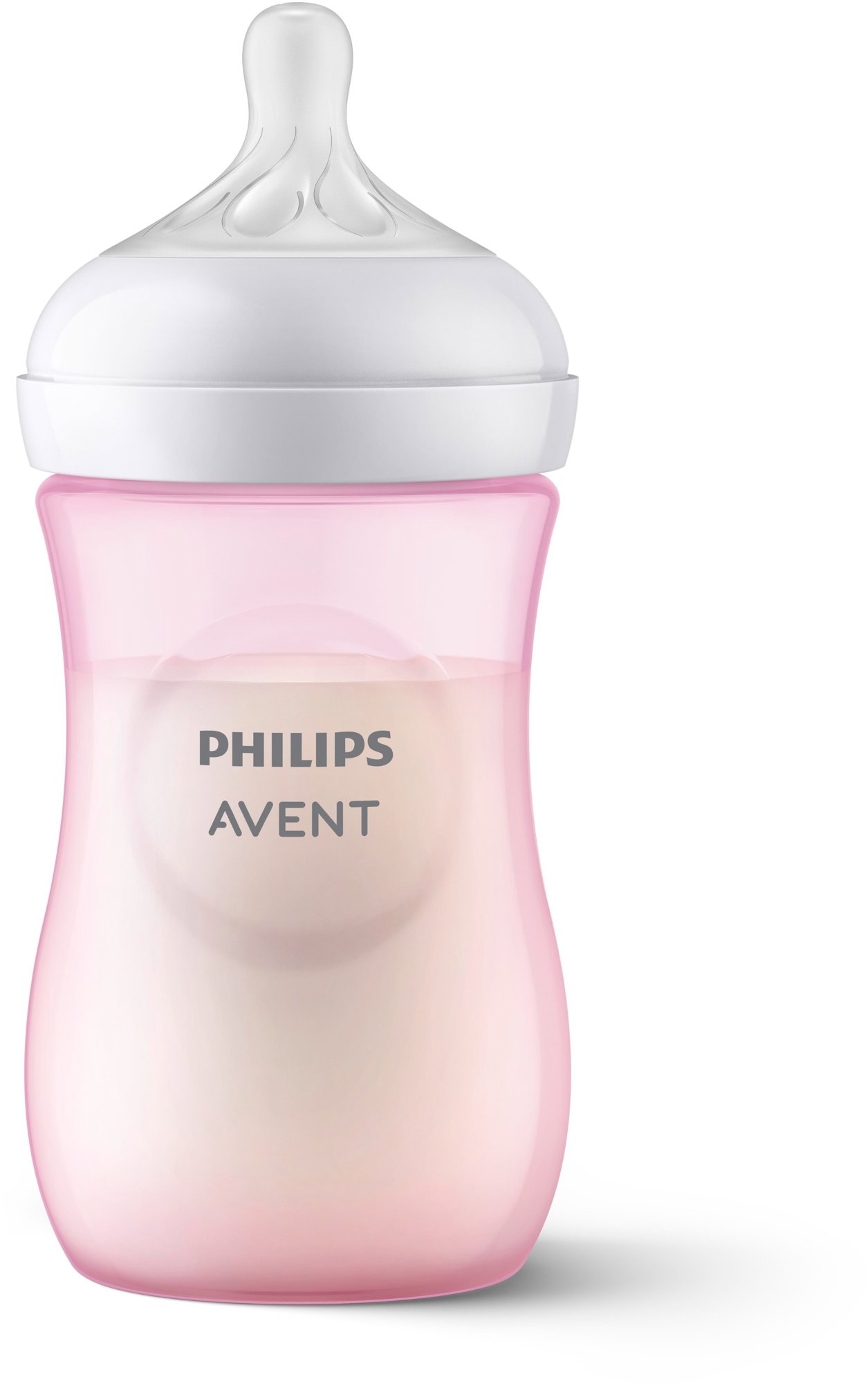 Philips AVENT SCY903/11 Láhev Natural Response 260 ml, 3-6m, 1 ks, růžová