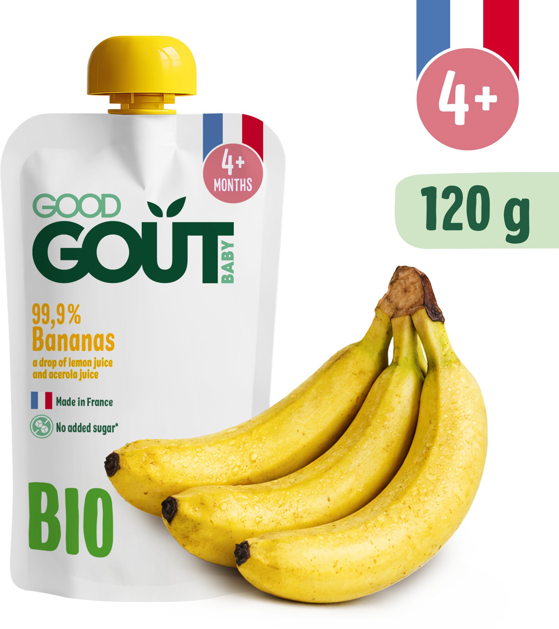 Good Gout BIO Banán 120 g