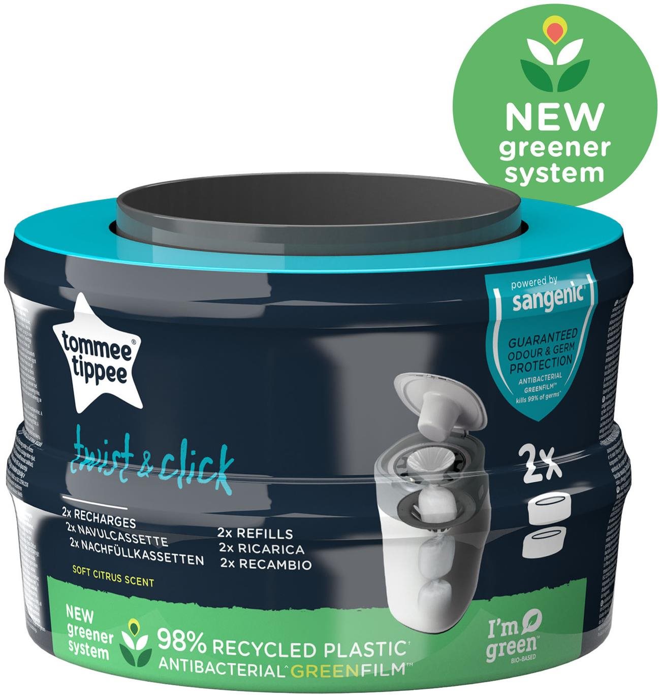 Tommee Tippee Twist & Click Náhradní kazety 2 ks