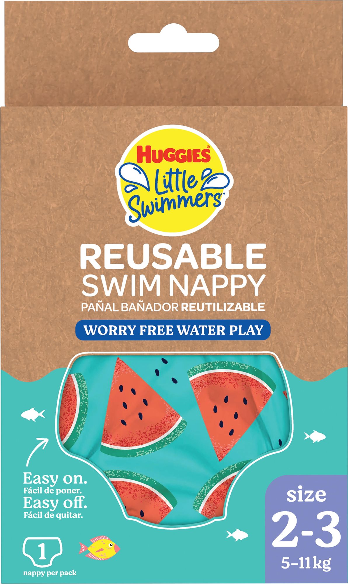 HUGGIES Little Swimmers Nappy vel. 2/3 (5—11 kg)