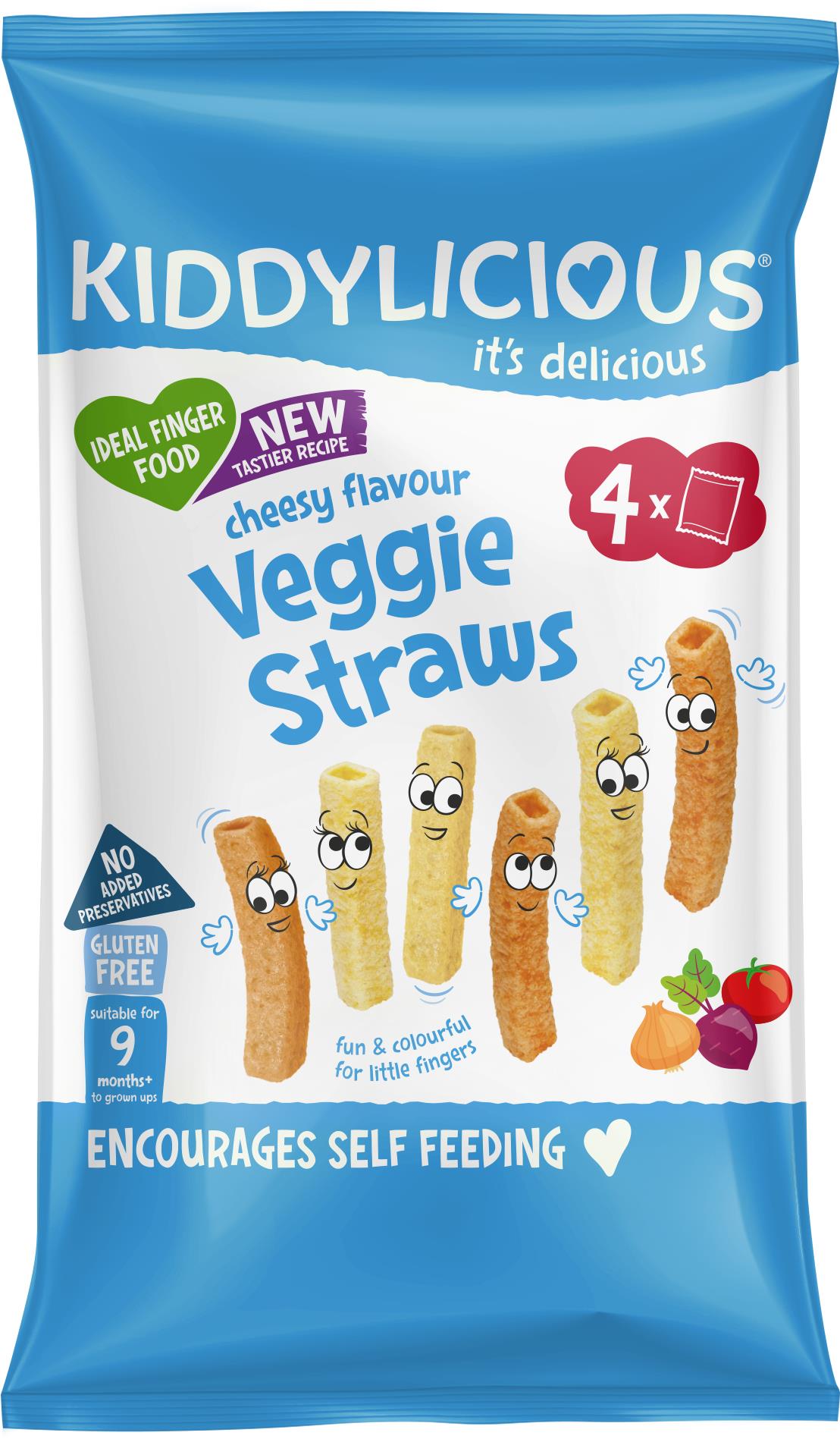 Kiddylicious tyčinky sýrové multipack 48 g (4× 12 g)