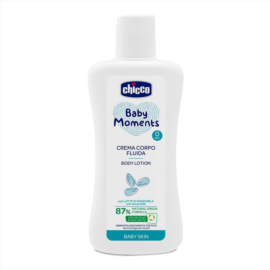 CHICCO Baby Moments 87% přírodních složek 200 ml