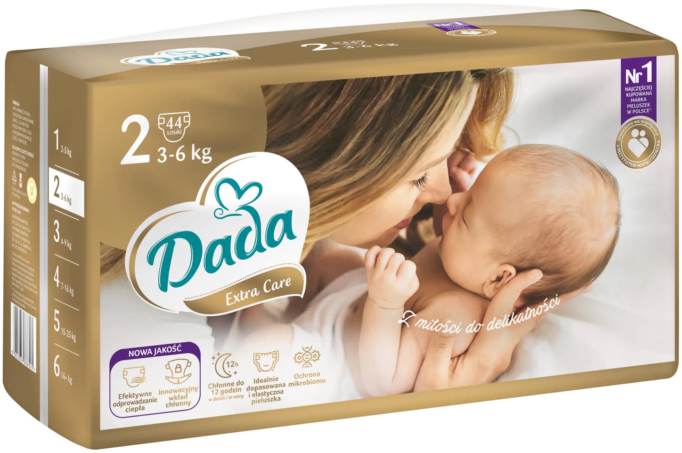 DADA Extra Care Mini vel. 2 (44 ks)