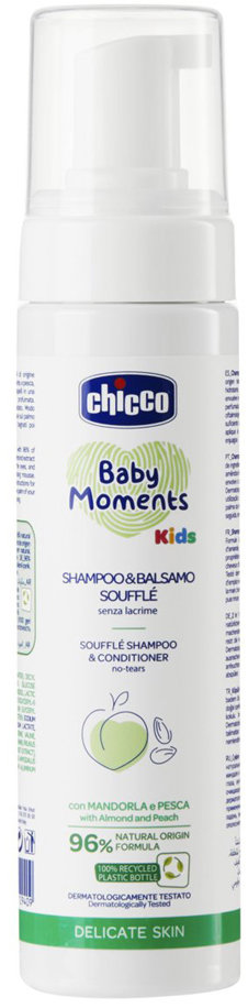 CHICCO Baby Moments 0m+ s kondicionérem, 150 ml
