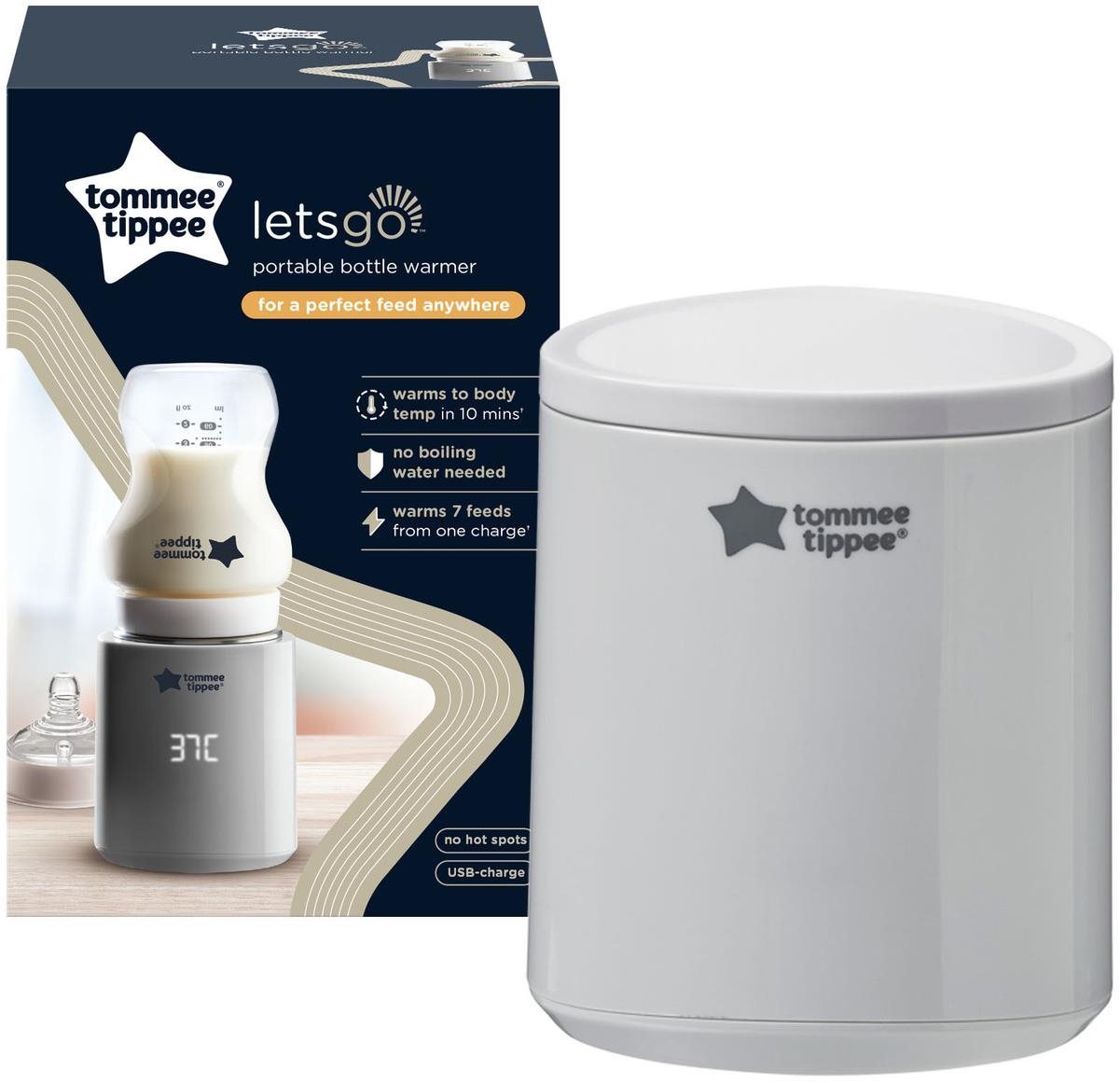 Tommee Tippee LetsGo přenosný ohřívač kojeneckých lahví